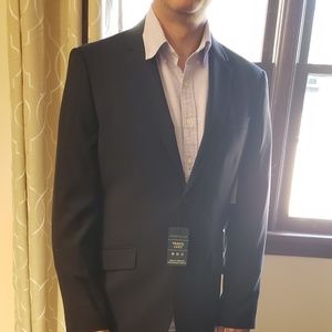 NWT Perry Ellis black Stretchy jacket size 44R